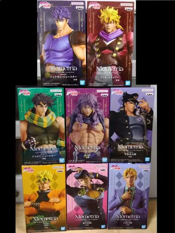 죠죠의 기묘한 모험 Mometria 피규어 전 8점 묶음 판매 미개봉