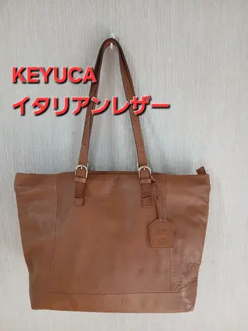 KEYUCA 케유카 토트백 이탈리아 가죽 카멜 추가 가격 인하