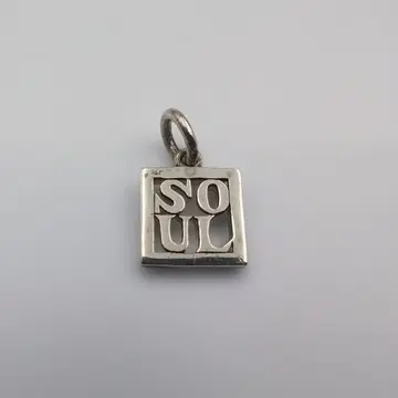 실버925 SOUL 펜던트 탑만