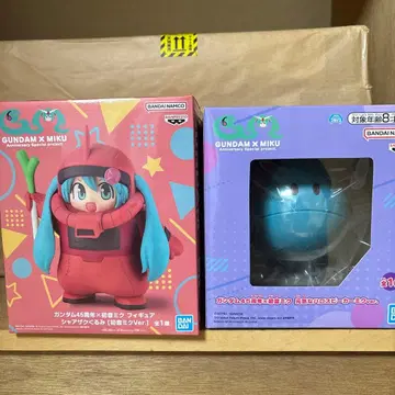 GUNDAM x MIKU 피규어 세트