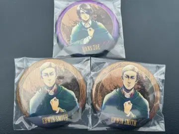 제일복권 진격의 거인 각각의 결의 G상 캔뱃지 엘빈 한지