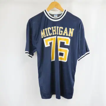 70s VINTAGE USA제 Champion 메쉬 T셔츠 L 구제 의류