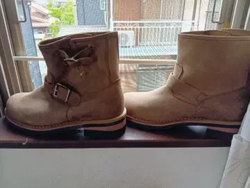 LEE 엔지니어 부츠 베이지