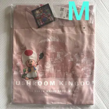 유니클로 더 슈퍼 마리오 브라더스 무비 티셔츠 1개 새상품 M