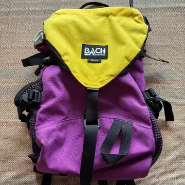 BACH R622 백팩 보라색 노랑