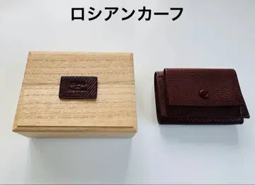 ITUAIS 베이커스 러시안 카프 컴팩트 지갑