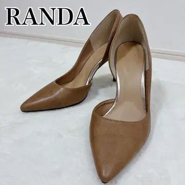 새상품급 RANDA 펌프스 하이힐 스틸레토 브라운