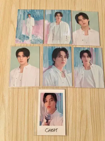 SEVENTEEN YAKUSOKU 트레이딩 카드/인스턴트 폴라로이드 민규