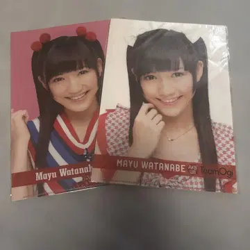 AKB48 와타나베 마유 린넨 클리어 파일