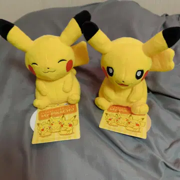 피카츄 포켓몬 센터 봉제 인형 My PIKACHU 택 포함