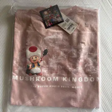 유니클로 더 슈퍼 마리오 브라더스 무비 티셔츠 1개 새상품 S사이즈