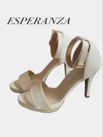 ESPERANZA 앵클 스트랩 하이힐 샌들