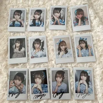 CUTIE STREET 우메다 미유 사인 폴라로이드 등 12장