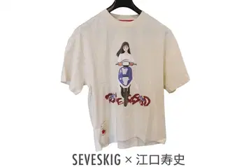 seveskig x 에구치 야스시 새상품 반팔 티셔츠 M