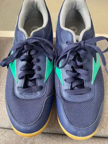 Mizuno 스포츠 슈즈 27.5cm 네이비/그린