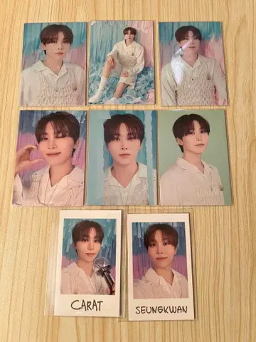 SEVENTEEN YAKUSOKU 트레이딩 카드/인스턴트 폴라로이드 승관