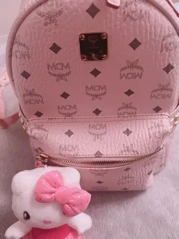 [ MCM 핑크 백팩 ]