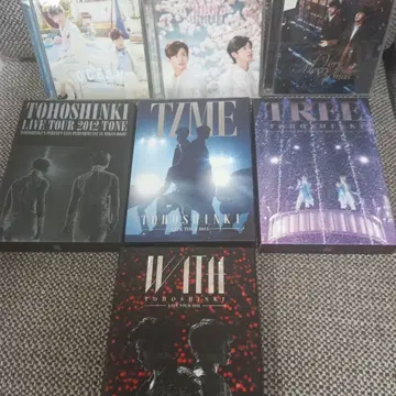 동방신기 라이브 투어 DVD.CD 세트 7매