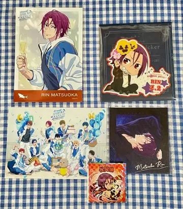 Free! 마츠오카 린 브로마이드 스티커