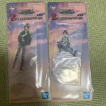 제일복권 진격의 거인 E상 아크릴 스탠드 한지 리바이