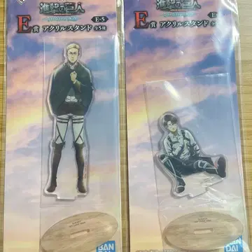 진격의 거인 제일복권 아크릴 스탠드 리바이 엘빈