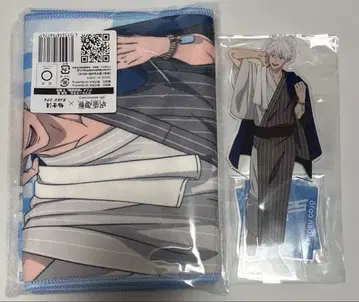 극락탕 주술회전 아크릴 스탠드 타월 고죠 사토루