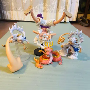 원피스 루피 기어5 니카 피규어 4체 세트 묶음 판매