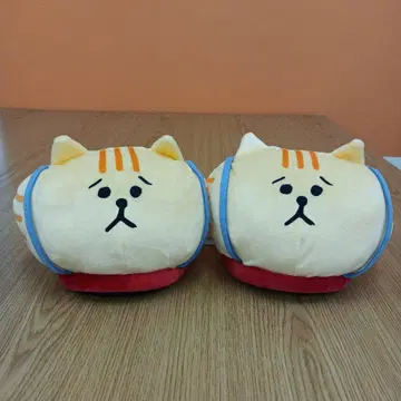 미사용/택 포함 고로고로냥스케 룸슈즈 슬리퍼