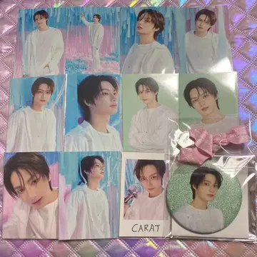 SEVENTEEN YAKUSOKU 트레이딩 카드 컴프 아우터 캔뱃지 준