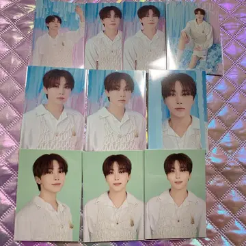 세븐틴 팬미팅 YAKUSOKU 포토카드 승관 세트