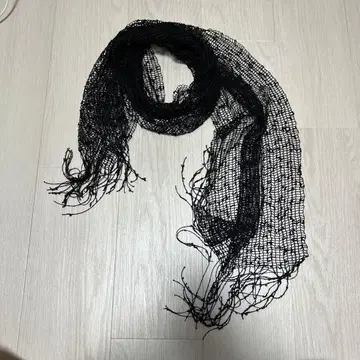 00's 5351POUR LESHOMME 유사 대형 뜨개질 스톨