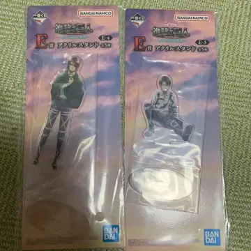 진격의 거인 제일복권 아크릴 스탠드 리바이 엘빈