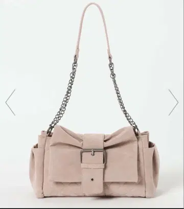 Heather BIG 태 리본 벨트 bag 핑크 스웨이드 즉시 완판 색상
