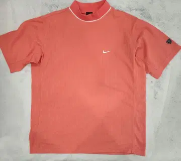 [ NIKE ] 남성용 코랄 핑크 골프 셔츠 M