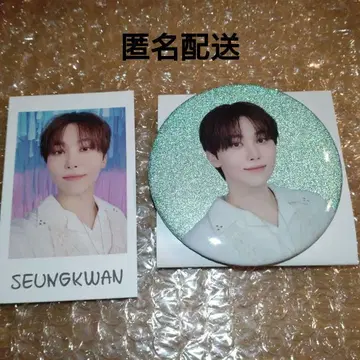 SEVENTEEN YAKUSOKU 팬미팅 캔뱃지 사진 승관