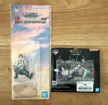 진격의 거인 제일복권 ~각자의 결의~ E상 아크릴 스탠드 F상 리바이