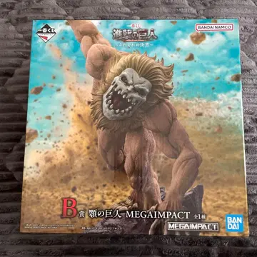 진격의 거인 짐승의 거인 MEGAIMPACT 피규어 E상 한지 조에