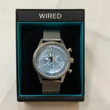 세이코 WIRED 크로노그래프 손목시계