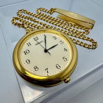 [실동] SEIKO 세이코 회중시계 포켓 워치 골드