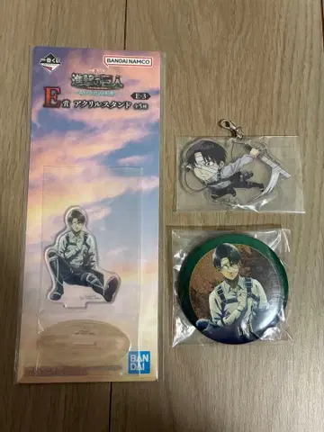 진격의 거인 제일복권 리바이 세트