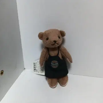 TULLY'S COFFEE 곰 봉제 인형 약 15cm