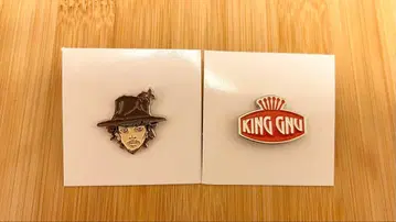 kingGnu 핀 배지 츠네타 시크릿