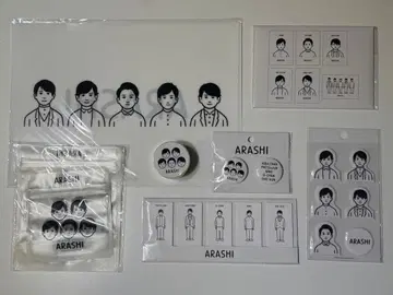 아라시 여행하는 전시회 노리다케 콜라보 7종 세트