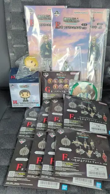 진격의 거인 제일복권 아크릴 스탠드 리바이 엘빈