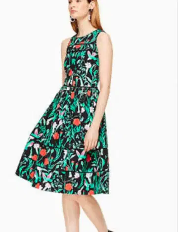 kate spade 케이트 스페이드 벌새 플라워 원피스