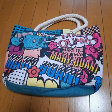 MARY QUANT 컬러풀 토트백