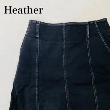 Heather 헤더 스커트 데님 팬츠 0632B