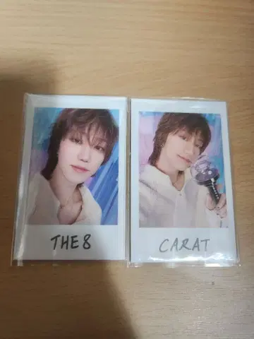 SEVENTEEN YAKUSOKU 팬미팅 폴라로이드 민하오 2장 세트