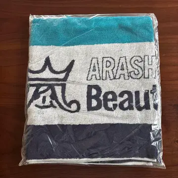 아라시 Beautiful World 후드 부착 타월