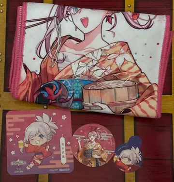 FGO x 극락탕 미야모토 무사시 타월 덤 포함 1